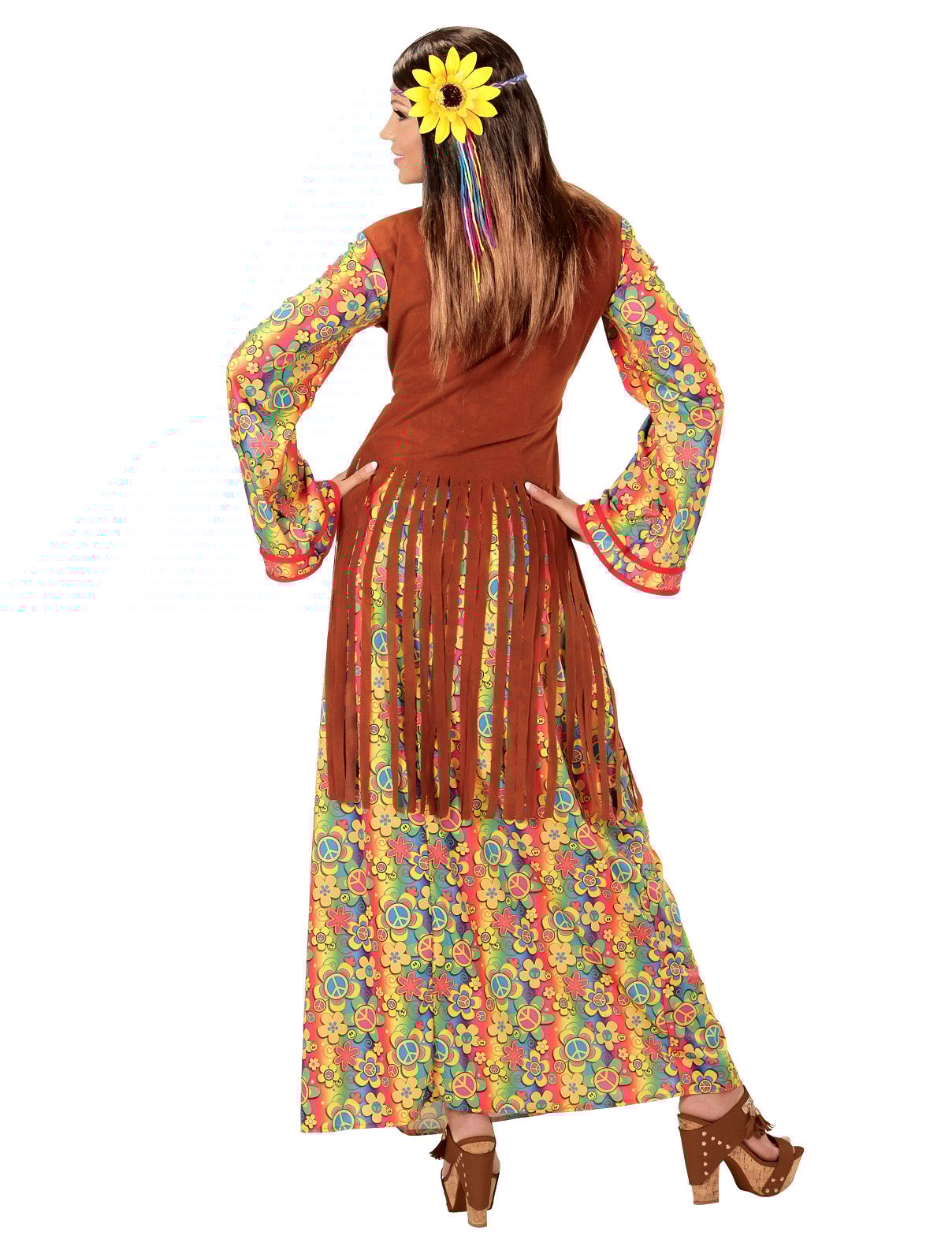Hippie ženska haljina hipi dugačka haljina