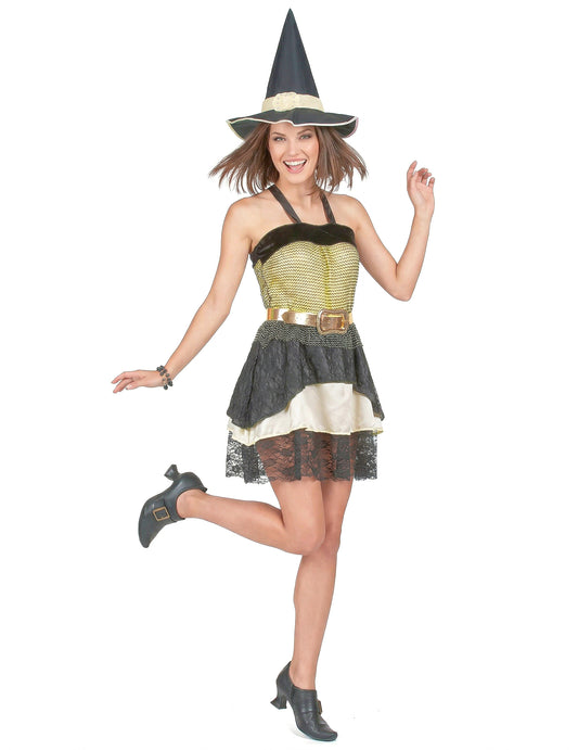 Halloween Zlatna vještica prerušena