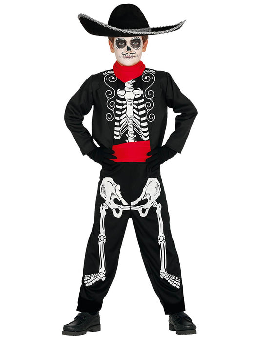 Kostim za par Dia de los Muertos meksički za djecu