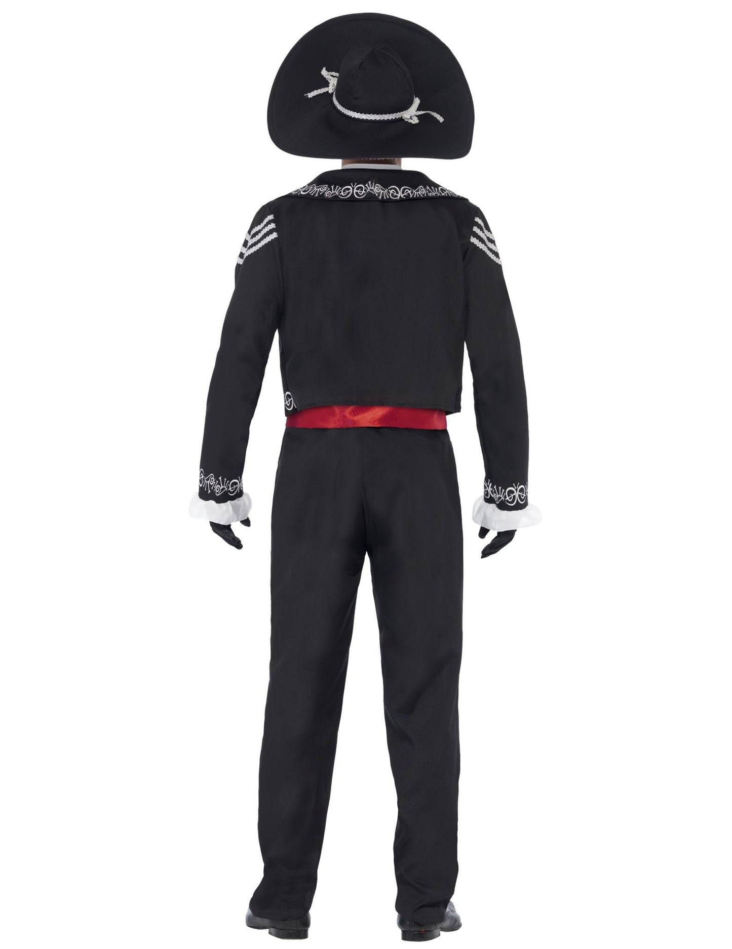 Meksički kostur prerušen čovjek Dia de los muertos