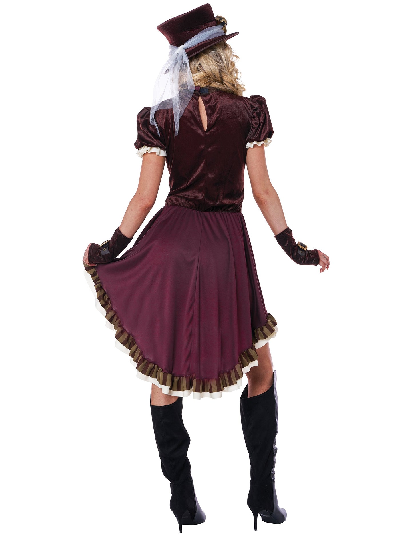 Bordeaux ženska kostim Steampunk