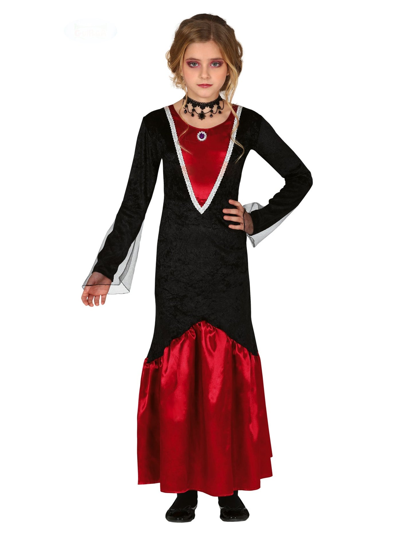 Crveni i crni vampirski prerušavanje