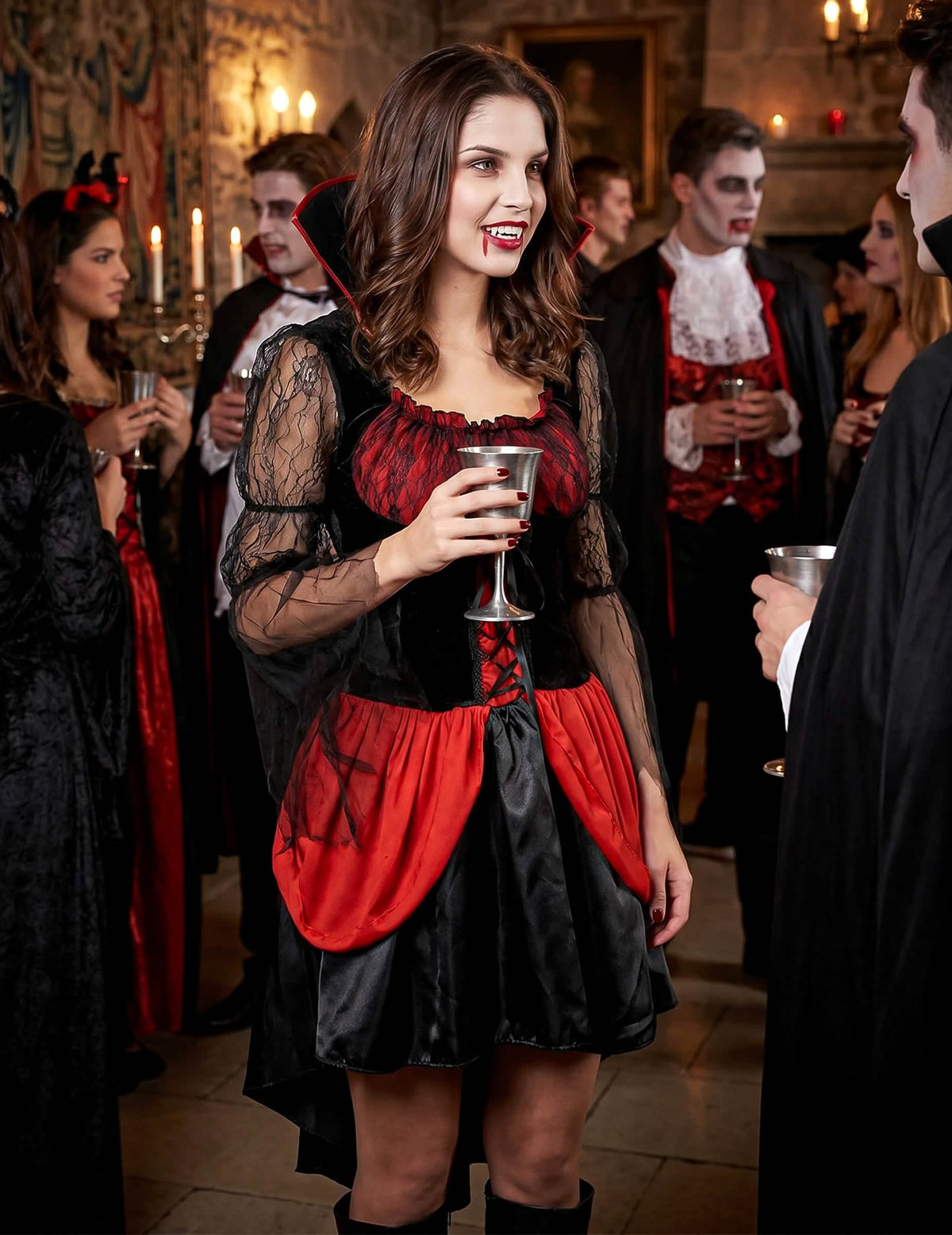 Prerušavanje seksi crvenog vampira
