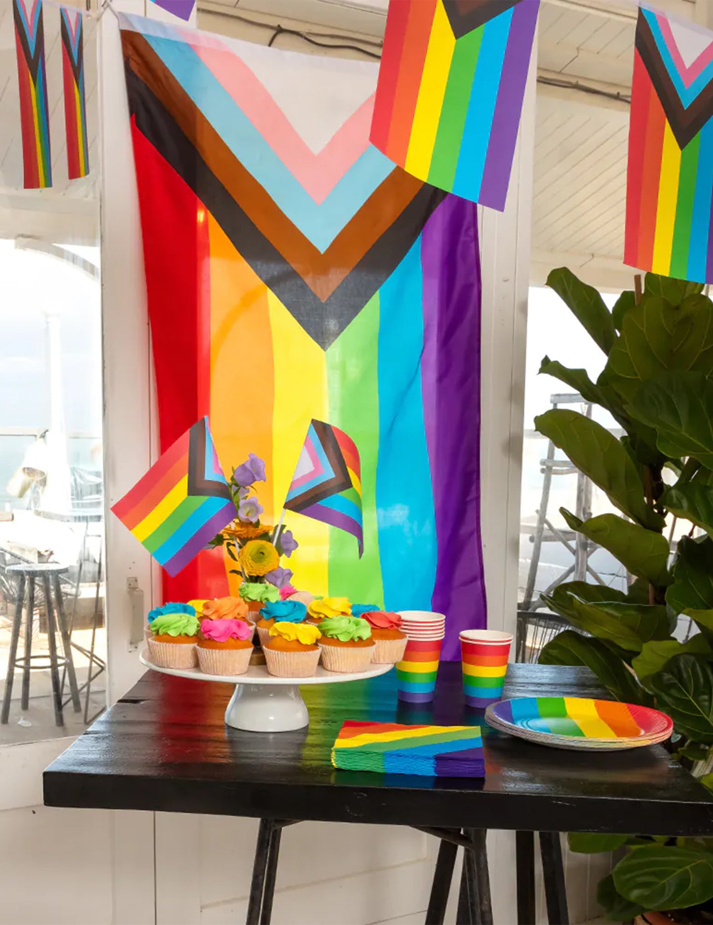 LGBTQ+ Rainbow Flag 90 x 150 cm