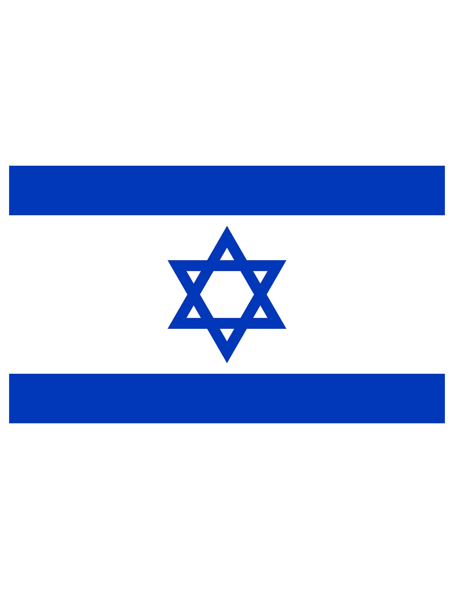 Zastava Izraela od tkanine 150 x 90 cm