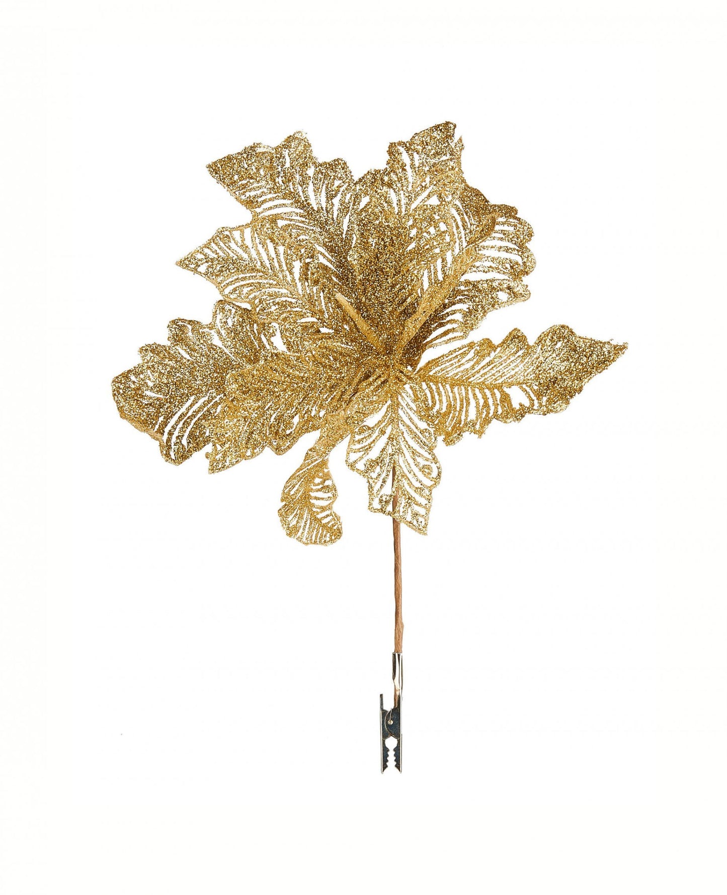 Zlatni cvijet 22 cm s ukrasnom kopčom