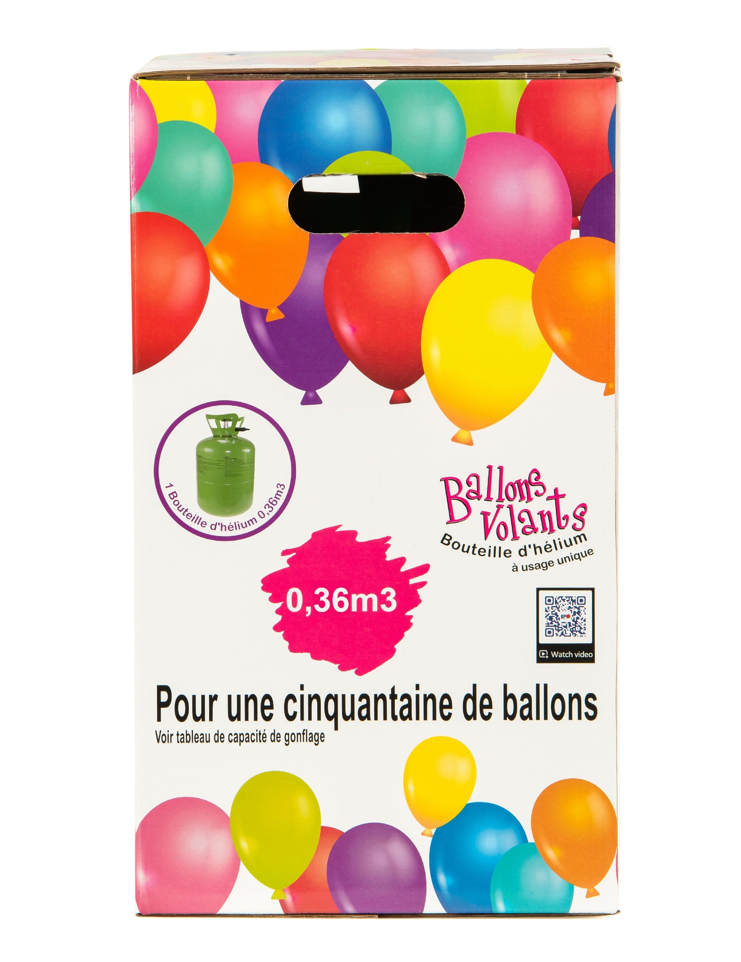 Velika boca helija do 50 balona