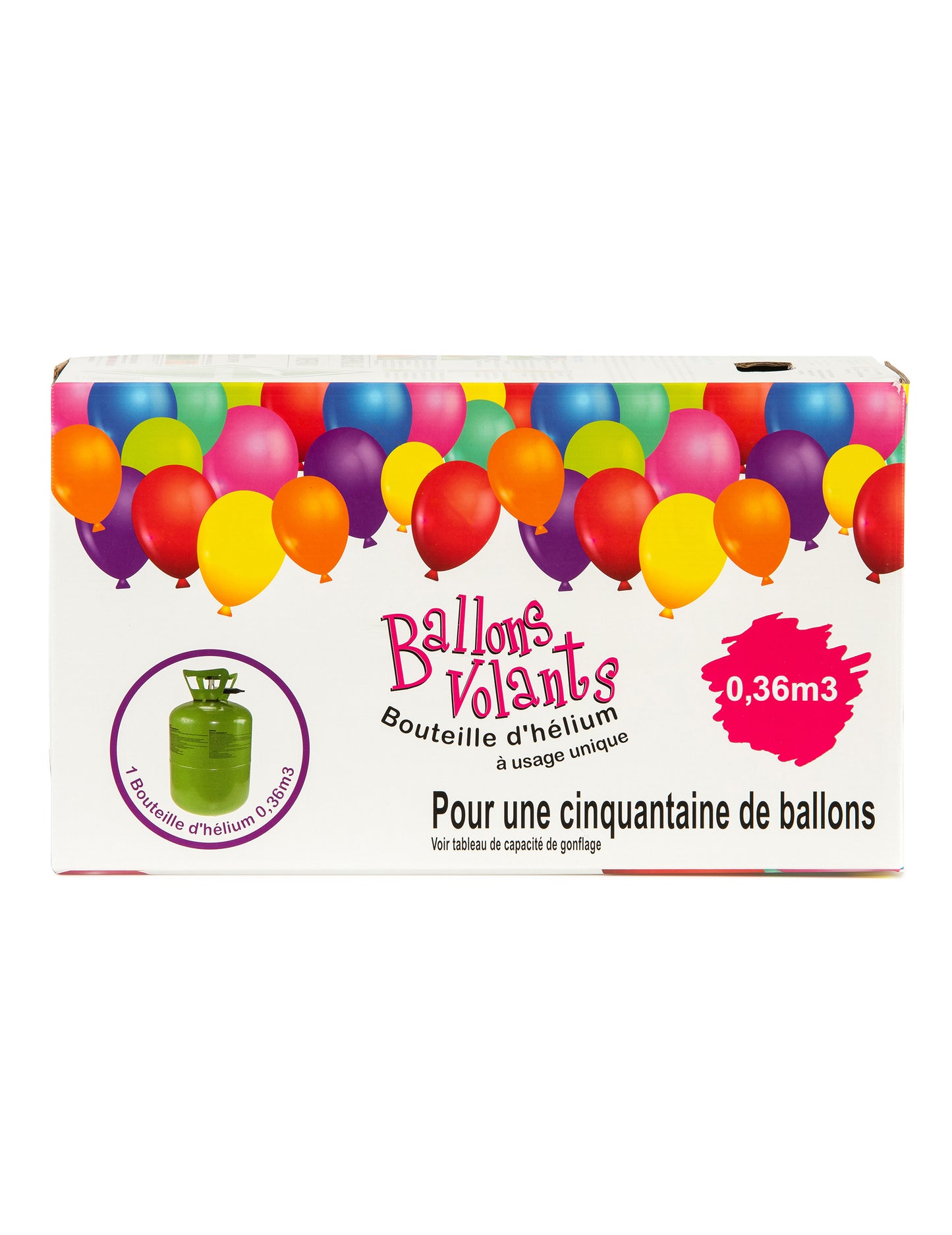 Velika boca helija do 50 balona