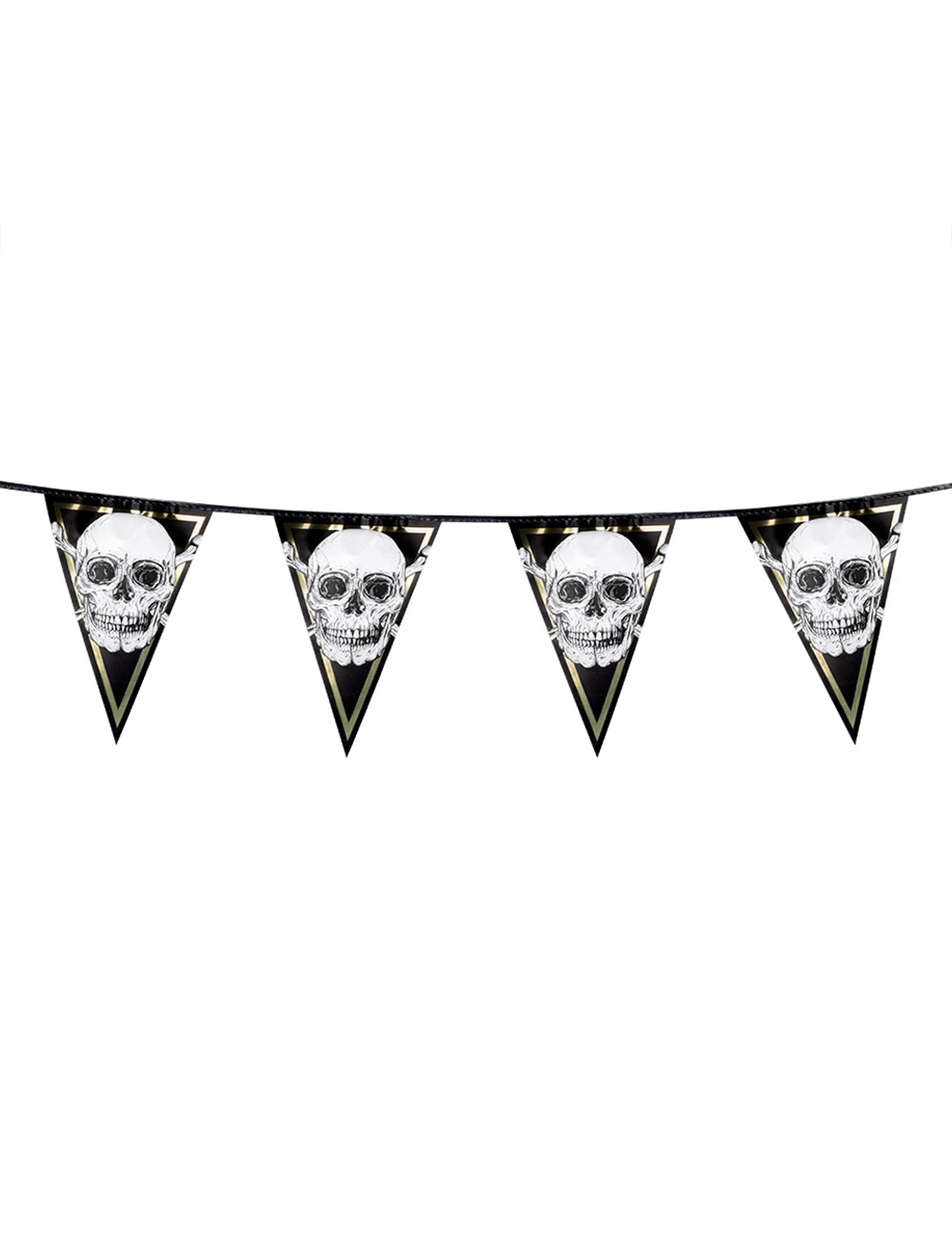 Garland 10 plastični gusar Jolly Roger 30 x 20 cm