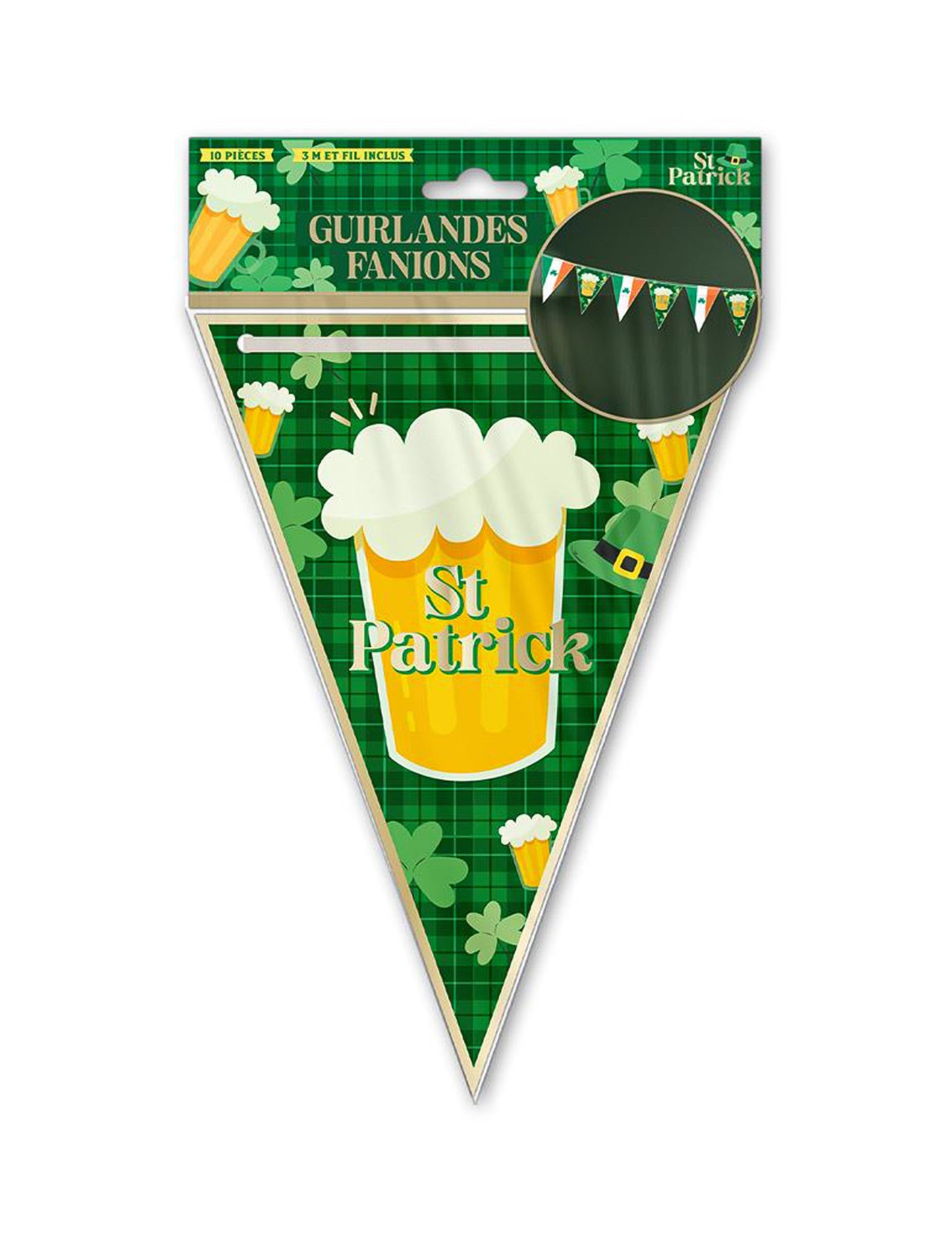 Garland of Beer Beer St Patrick 3m 3m