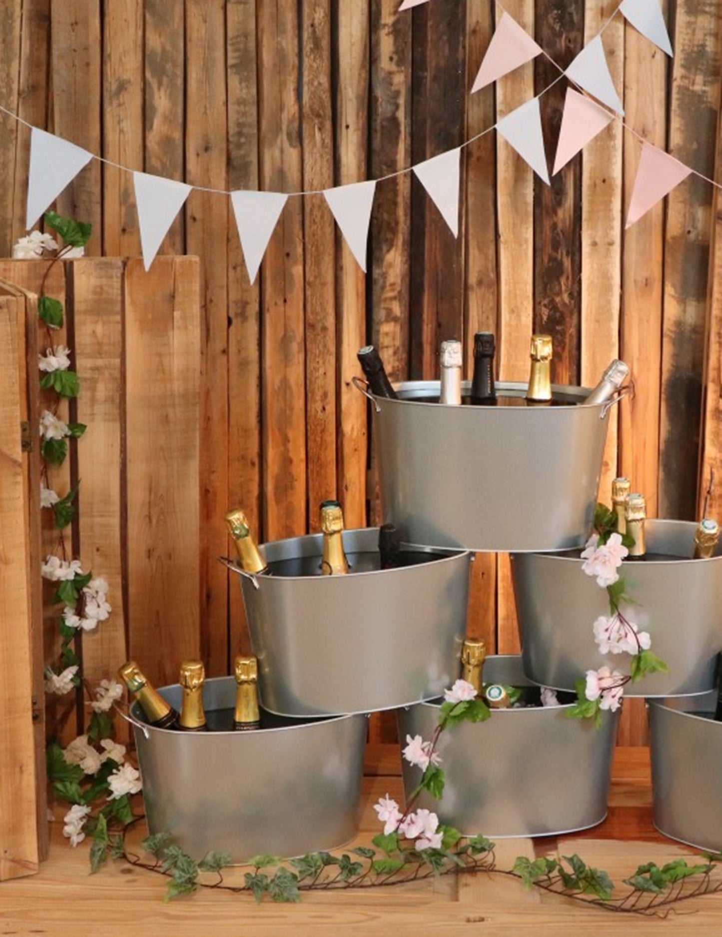 Guirlande de fleurs de cerisier rose 220 cm décoration mariage