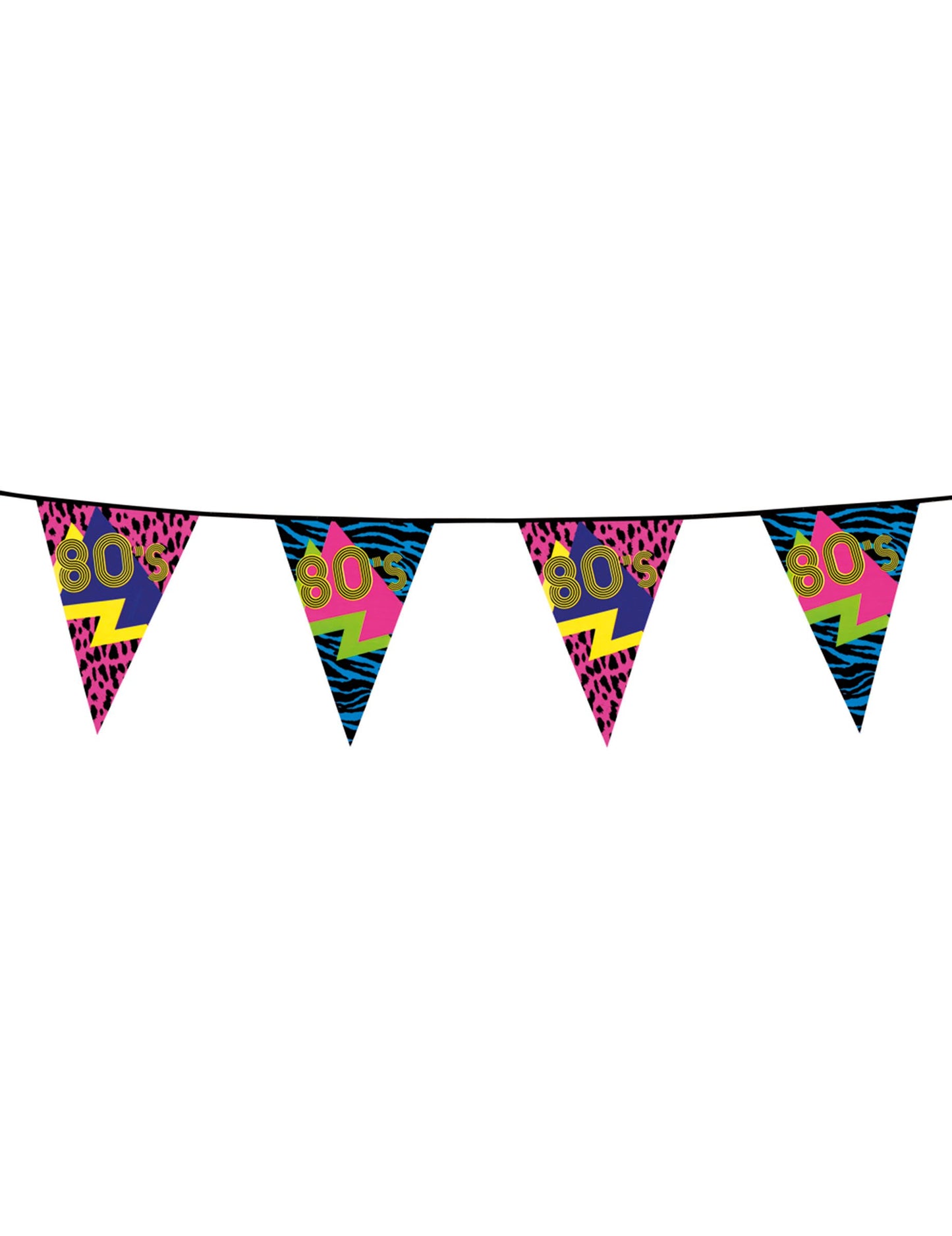 Garland za zabavu 80 -ih 6 m 6 m