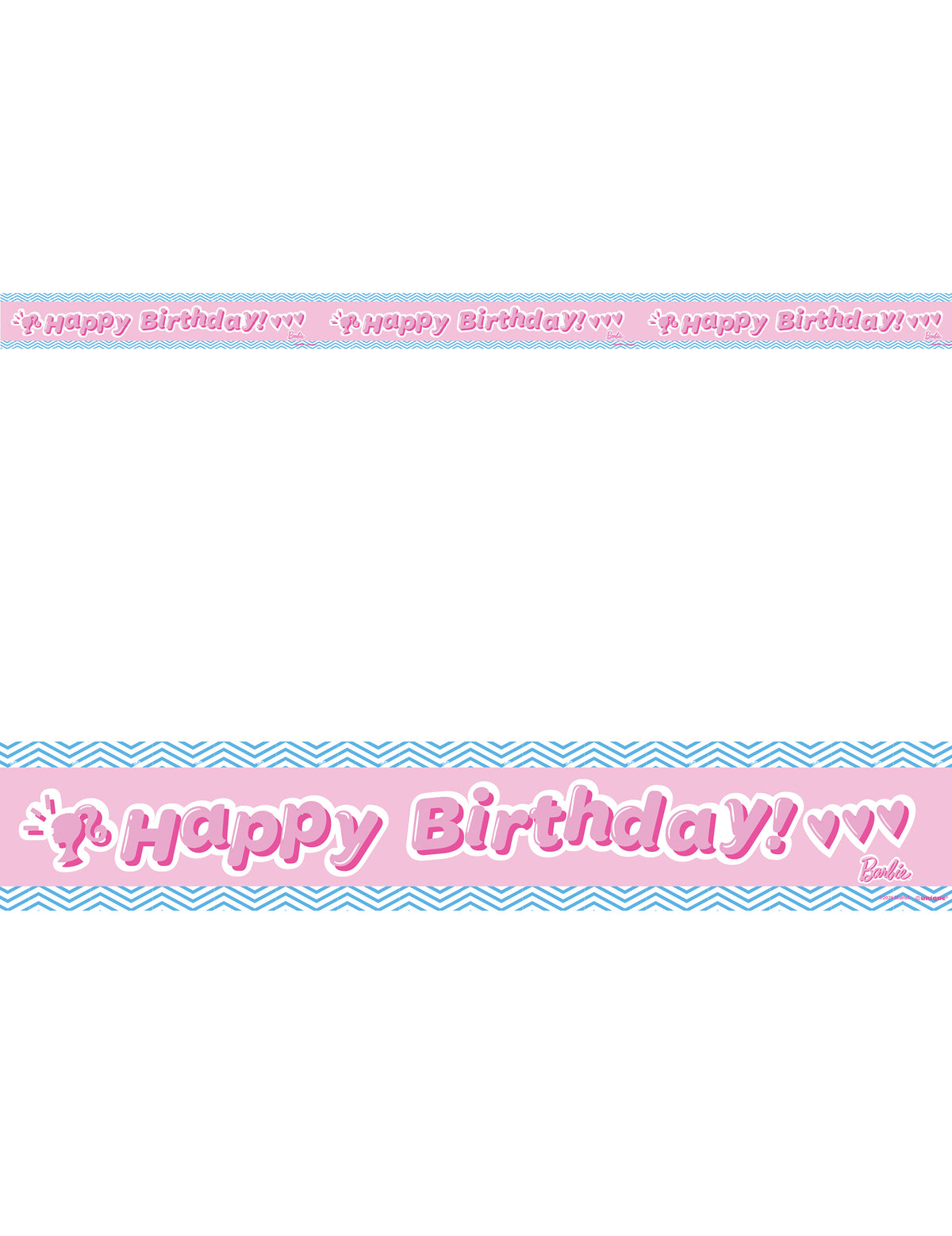 Barbie™ Baner 1,80 m