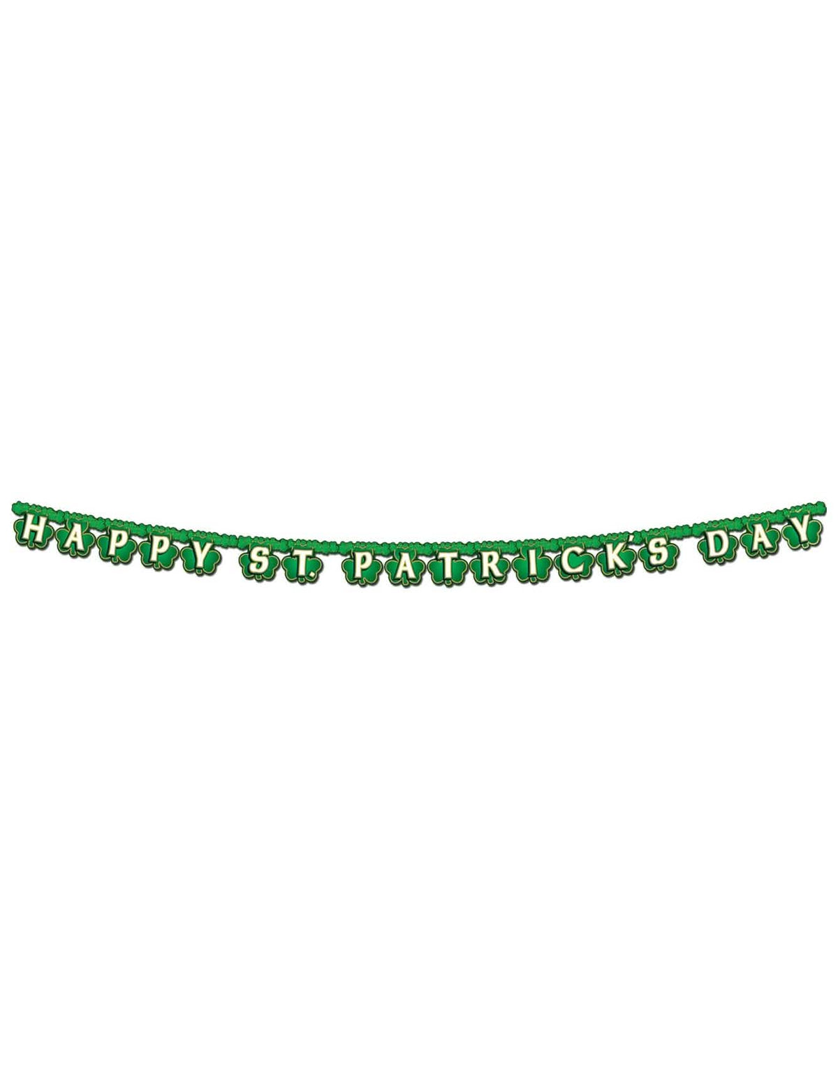 Prednji prikaz vijenca Happy St. Patrick's Day