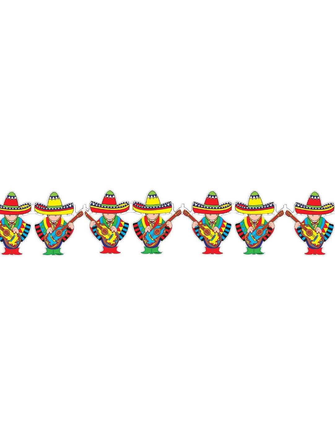 Girlanda mariachi Meksiko za dekoraciju zabave višebojno