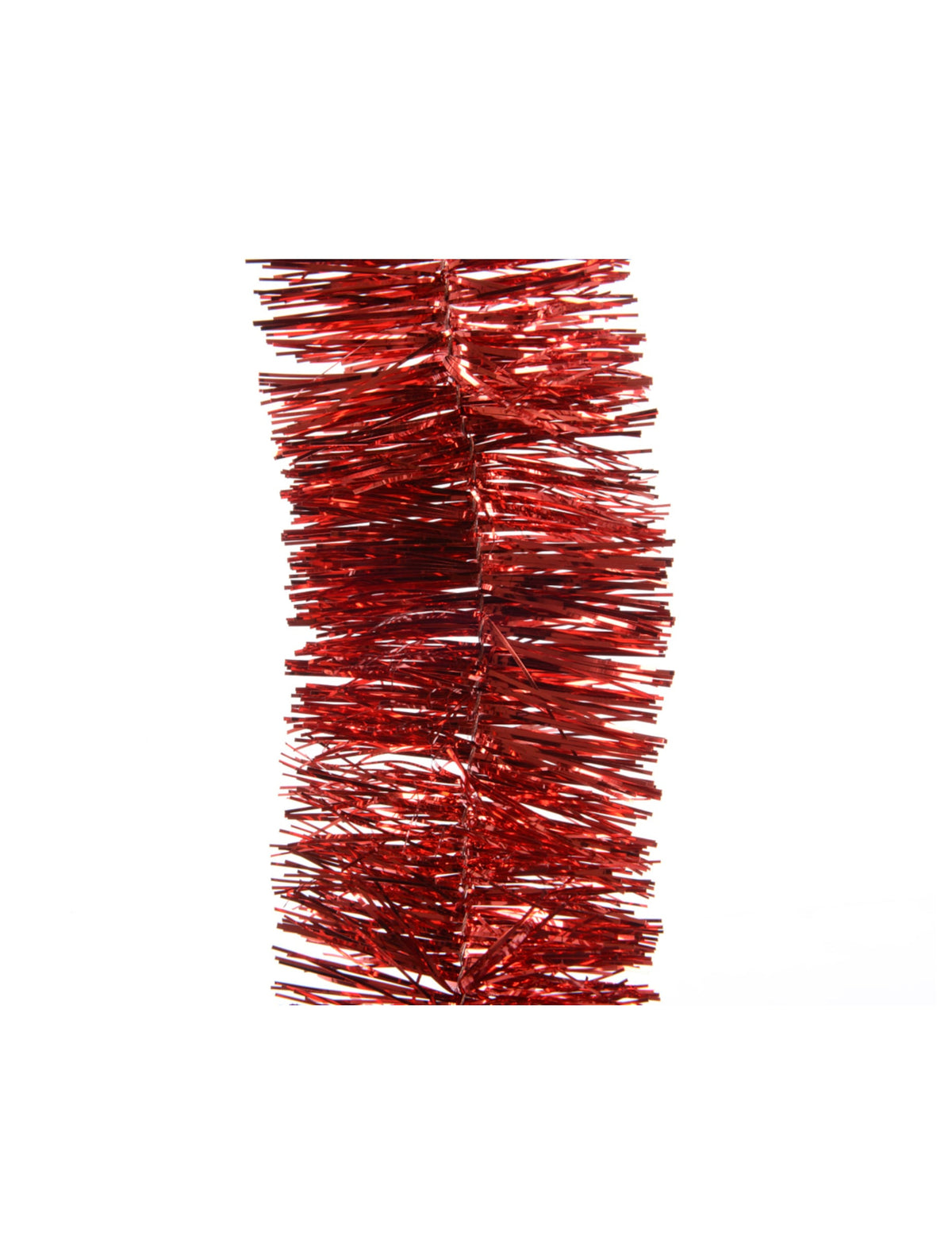 Guirlande pour sapin de noël rouge scintillante
