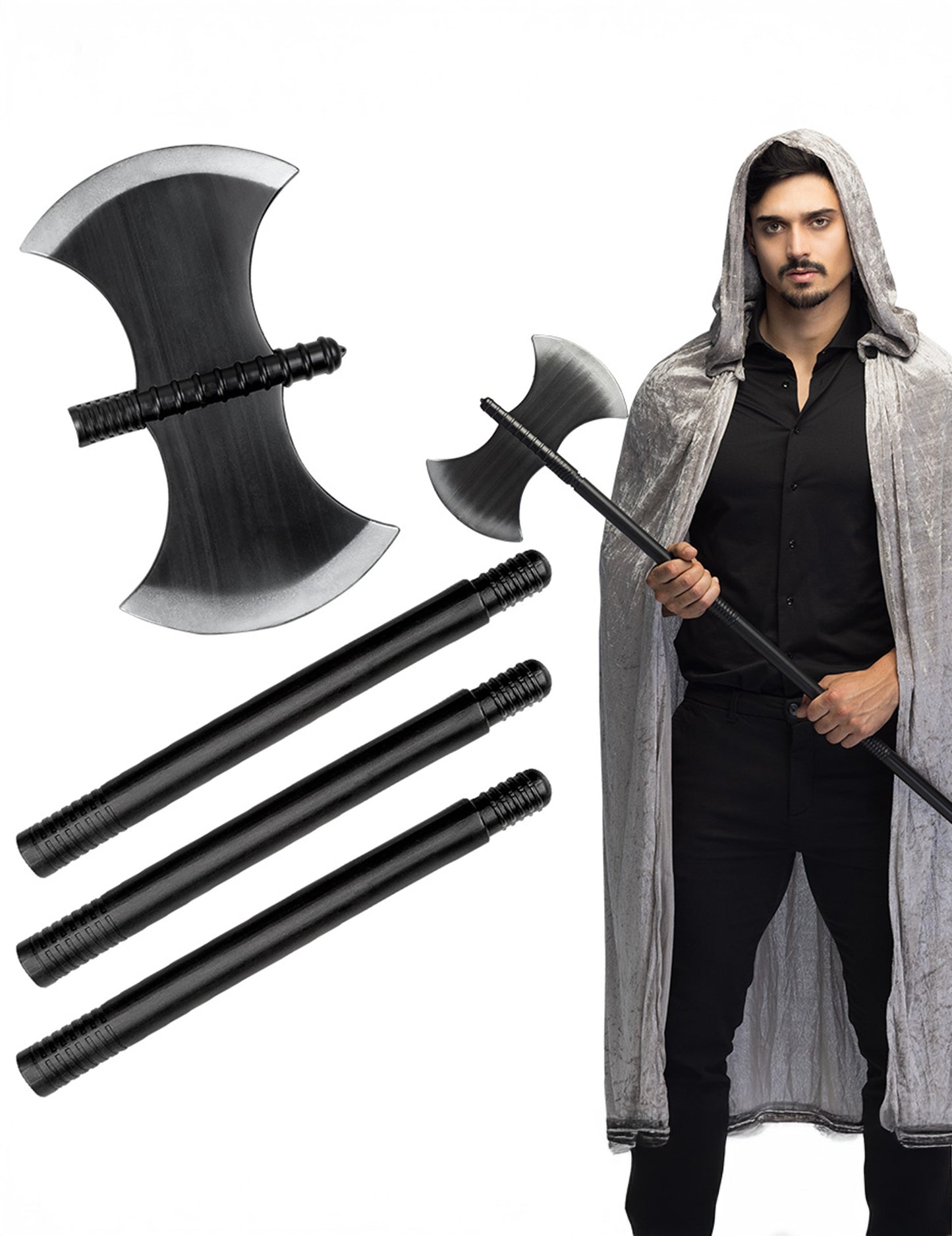 Crna plastična sjekira 110 cm