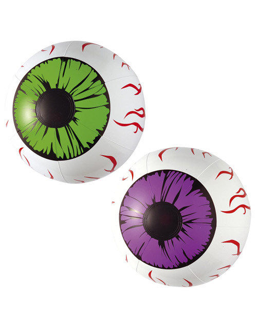 Bijele oči Halloween na napuhavanje 25 cm