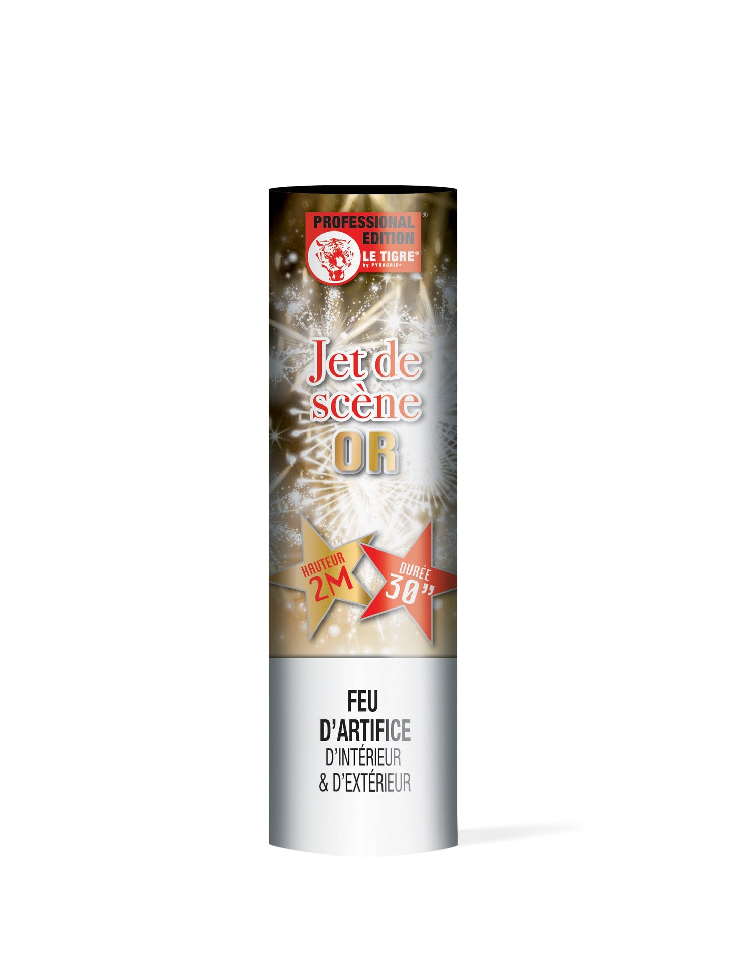 Pozorni mlaz 2 metra 30 sekundi zlato