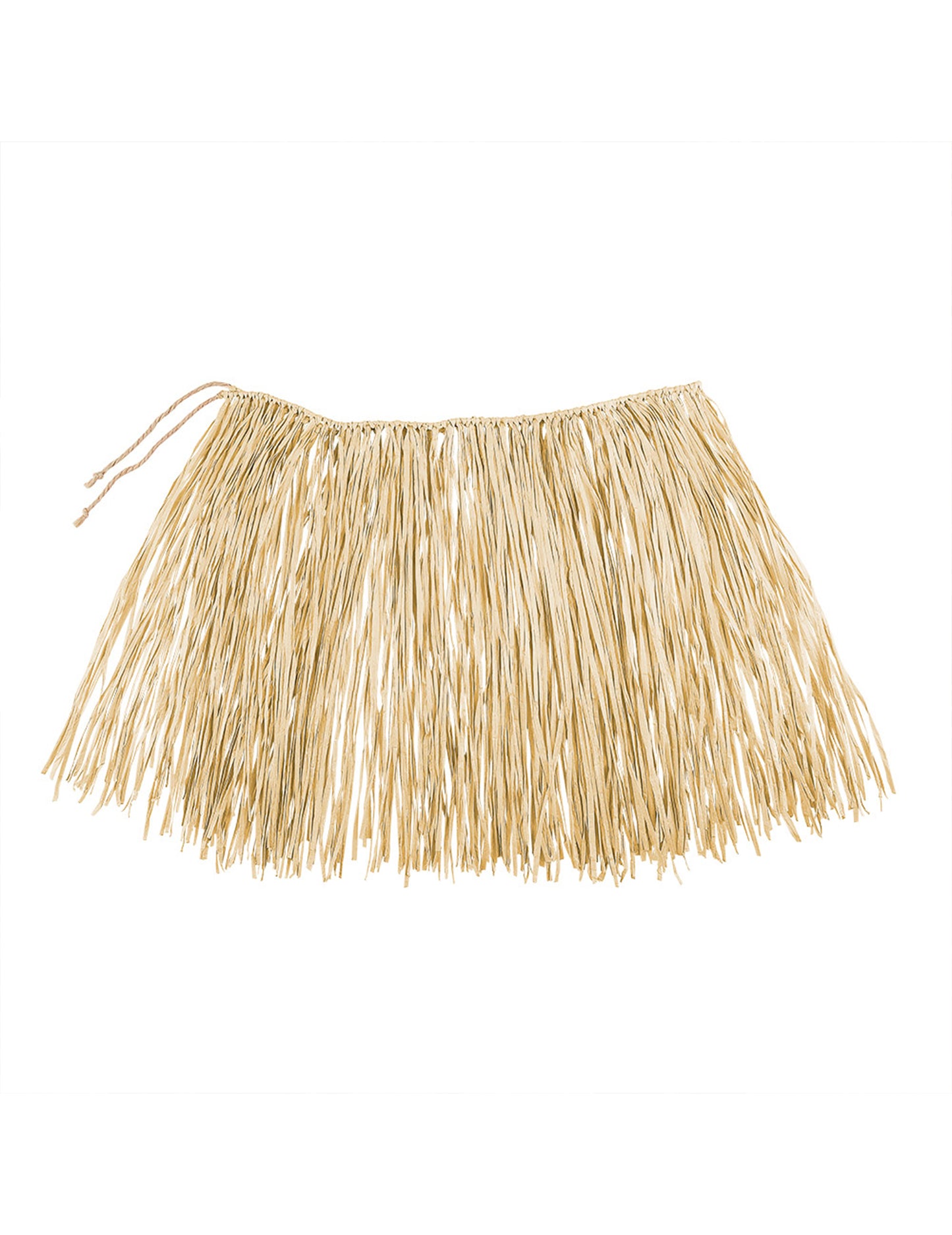 Kratka havajska suknja prirodna raphia odrasla osoba