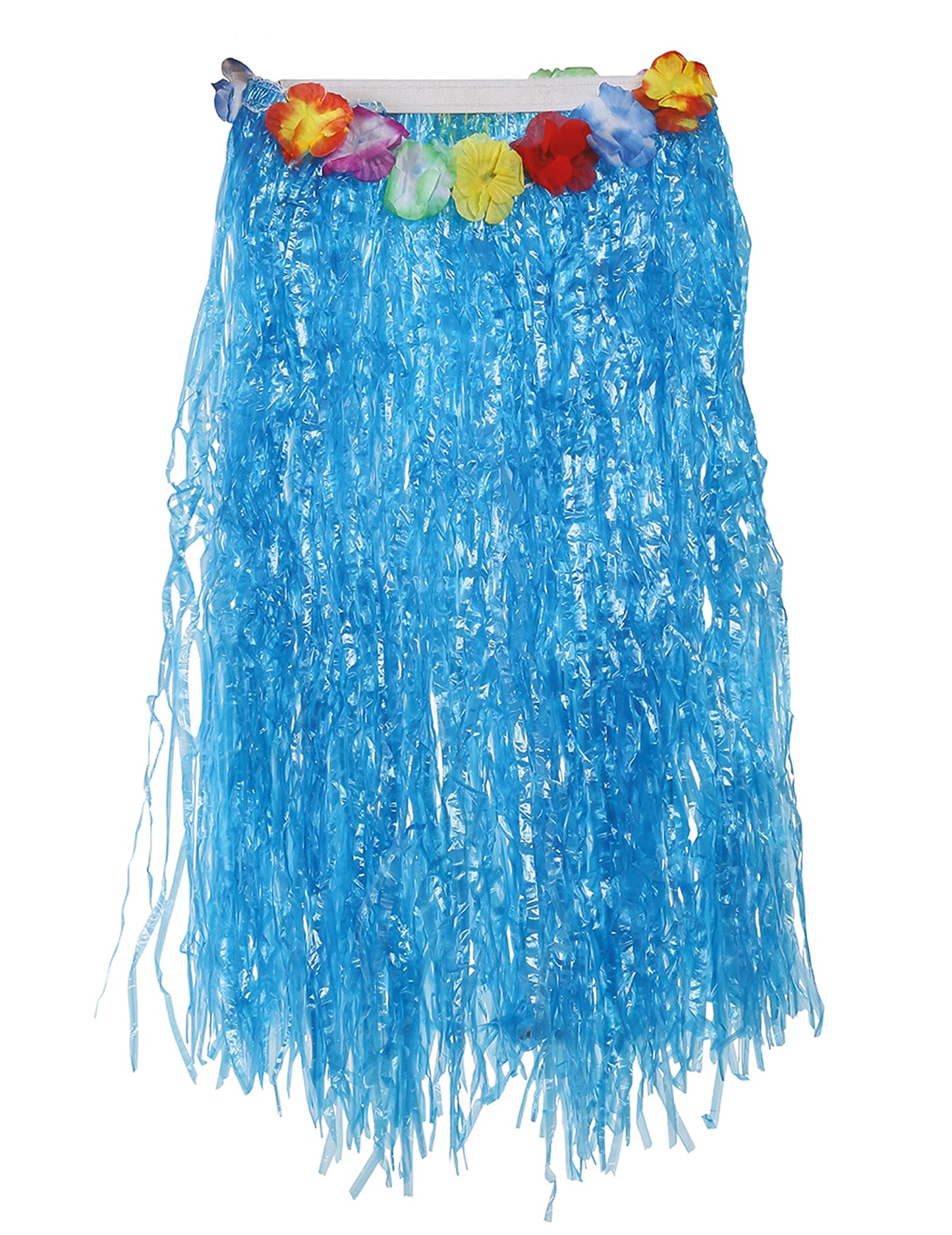 Duga havajska suknja plava odrasla osoba