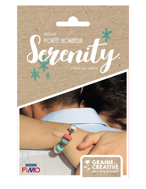 Komplet nakita za sreću: narukvica od polimerske gline i privjesci