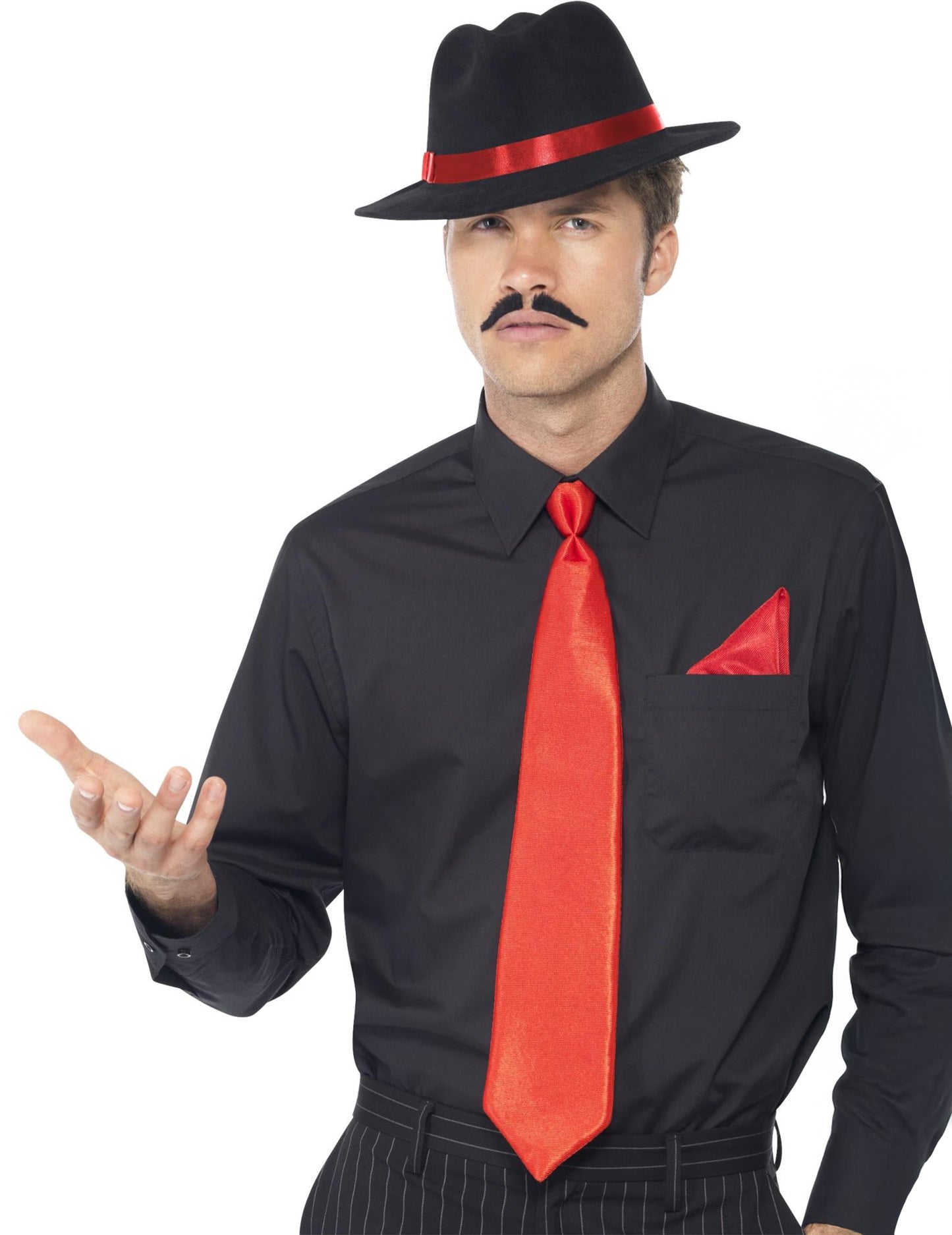 Odrasli komplet crvenog gangstera