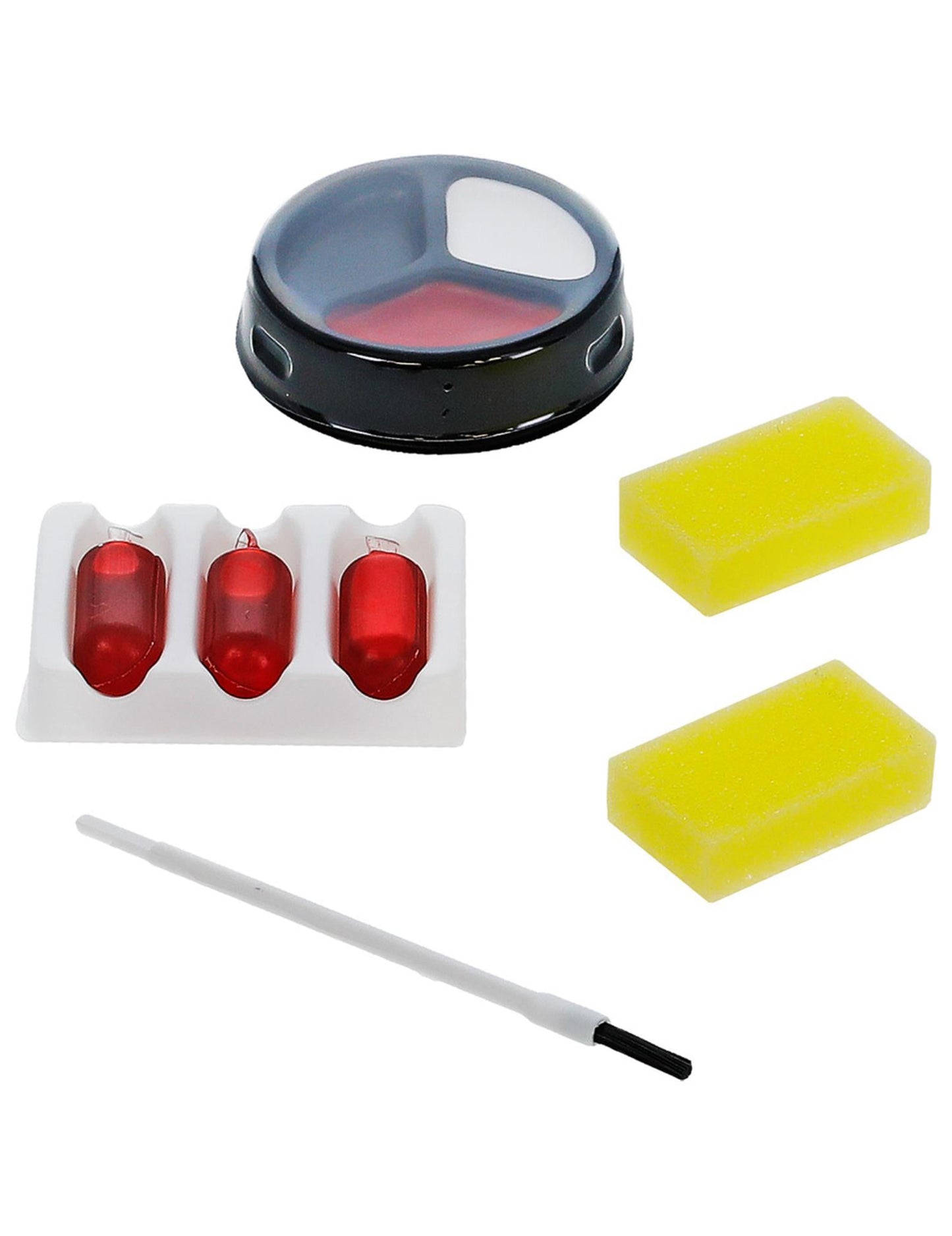 Detalj dodataka iz seta za zombijašku šminku za žene