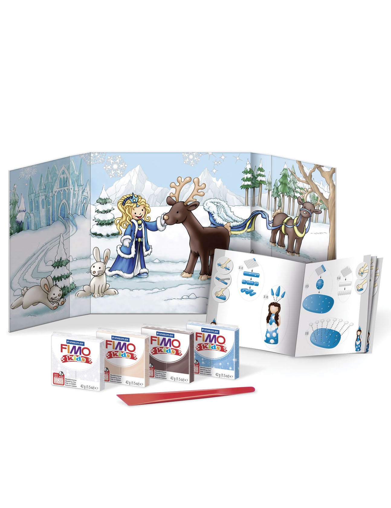 Fimo® Snow Princess set za modeliranje gline za djecu