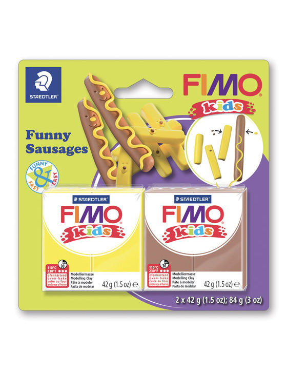 Fimo® set za dječje kobasice i pomfrit od gline