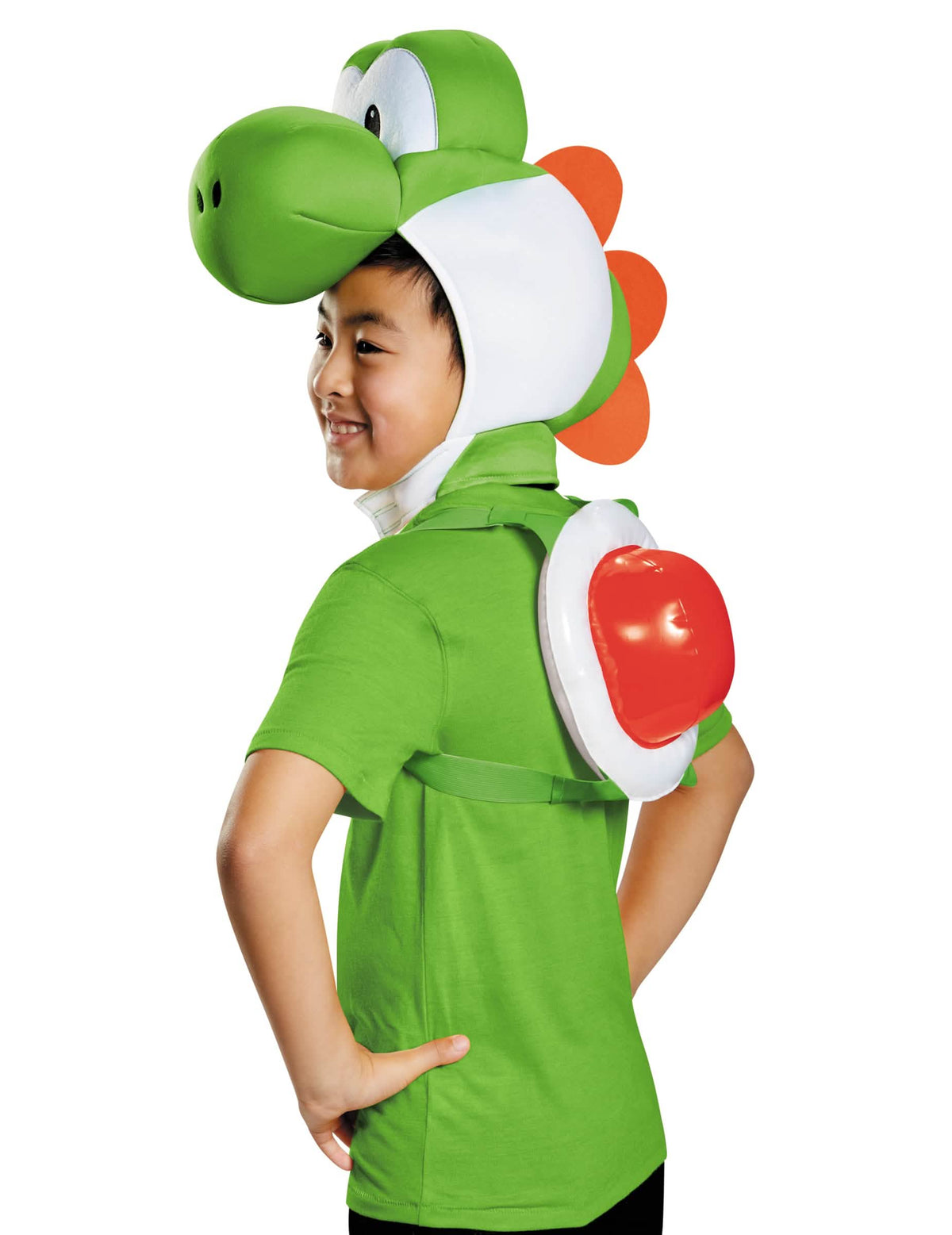 Dječji Yoshi Nintendo® komplet zelena i bijela s crvenom školjkom