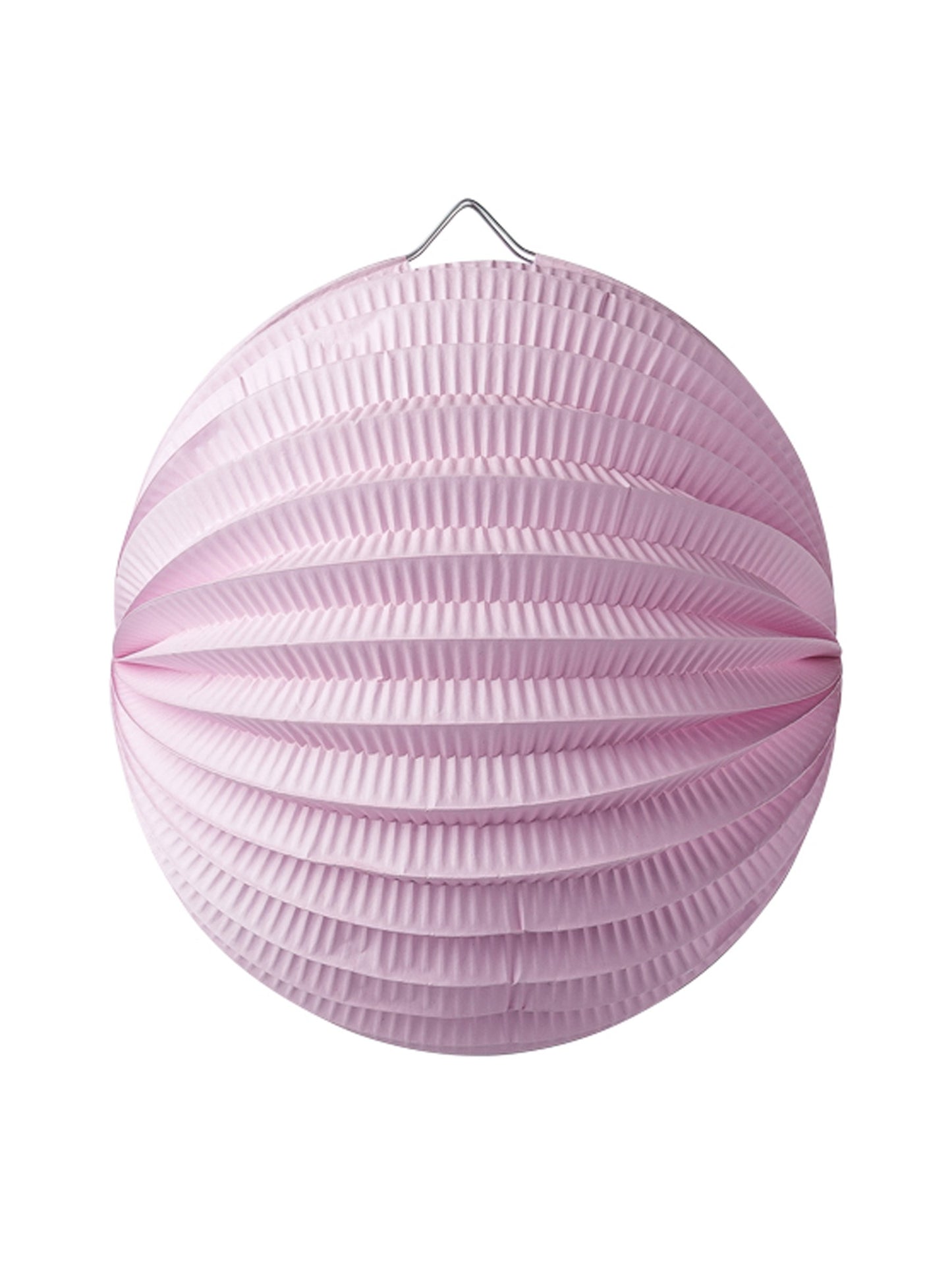 Lampion kugla 20 cm roza od debelog papira