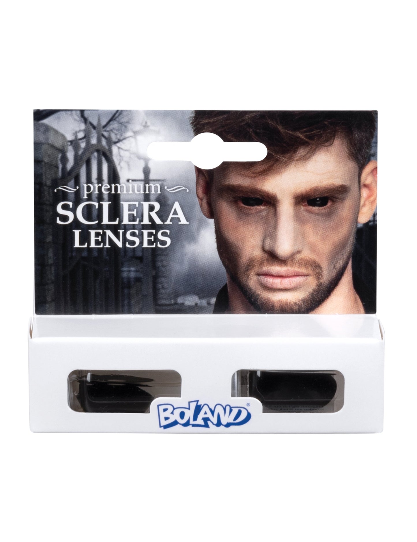 Kontaktne leće bez maštovite korekcije sklera crno oko 6 mjeseci odrasli