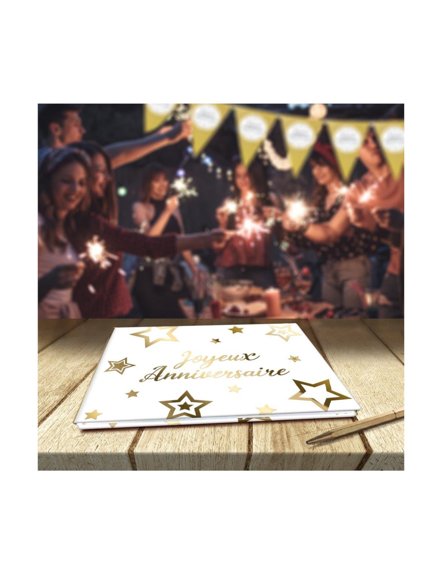 Zlatna i bijela knjiga za rođendan