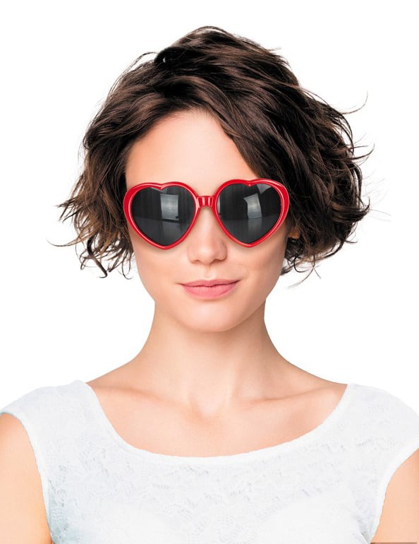 Naočale za srce lolita žena