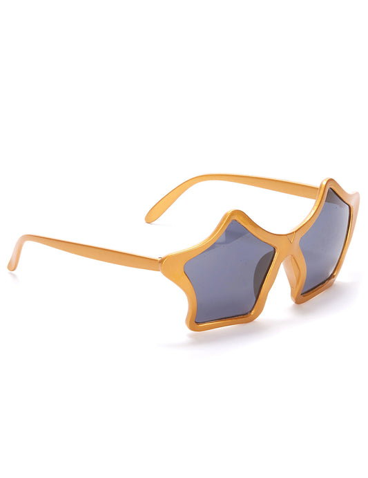 Vue en perspective des lunettes étoiles pour adulte