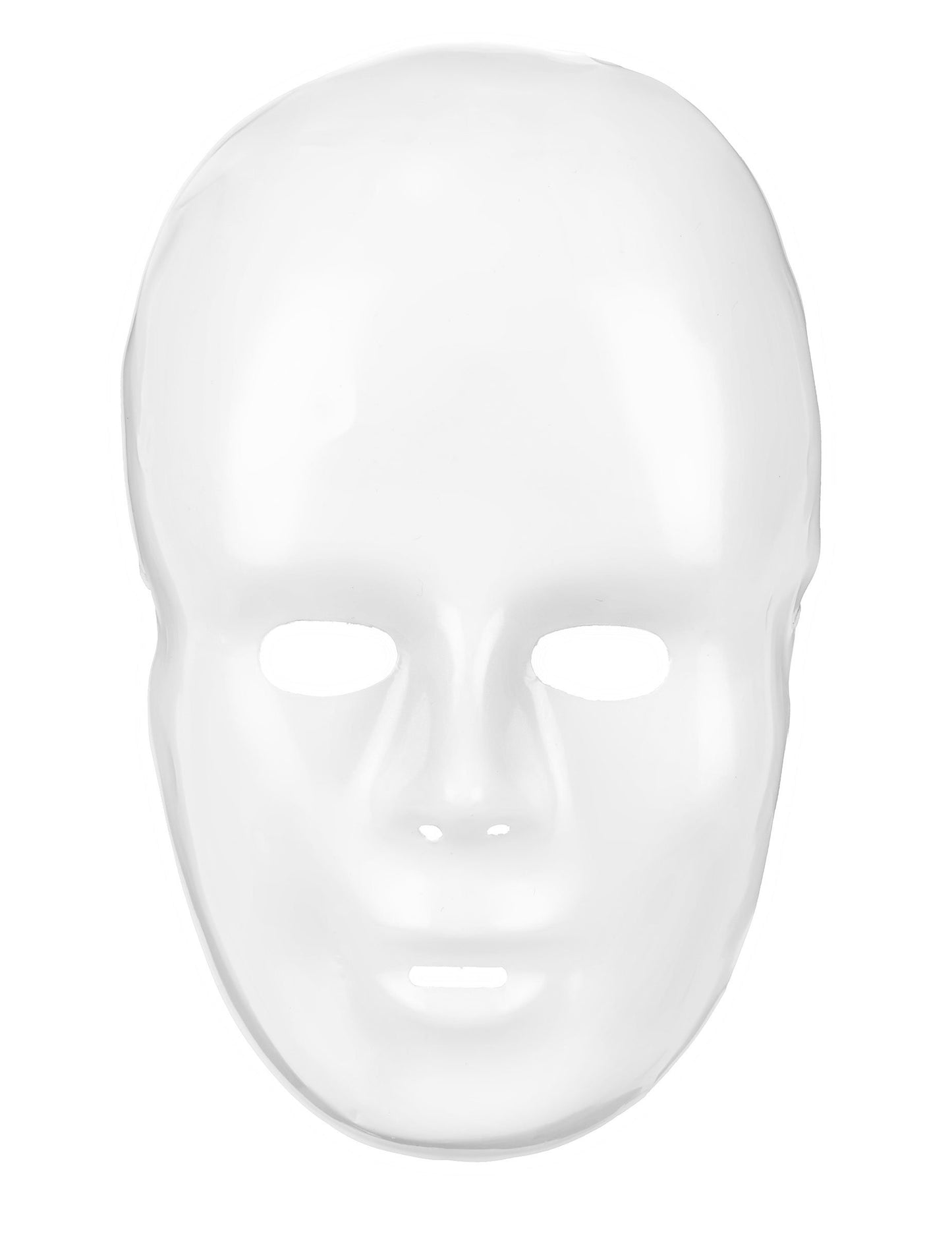 Plastična bijela maska za odrasle