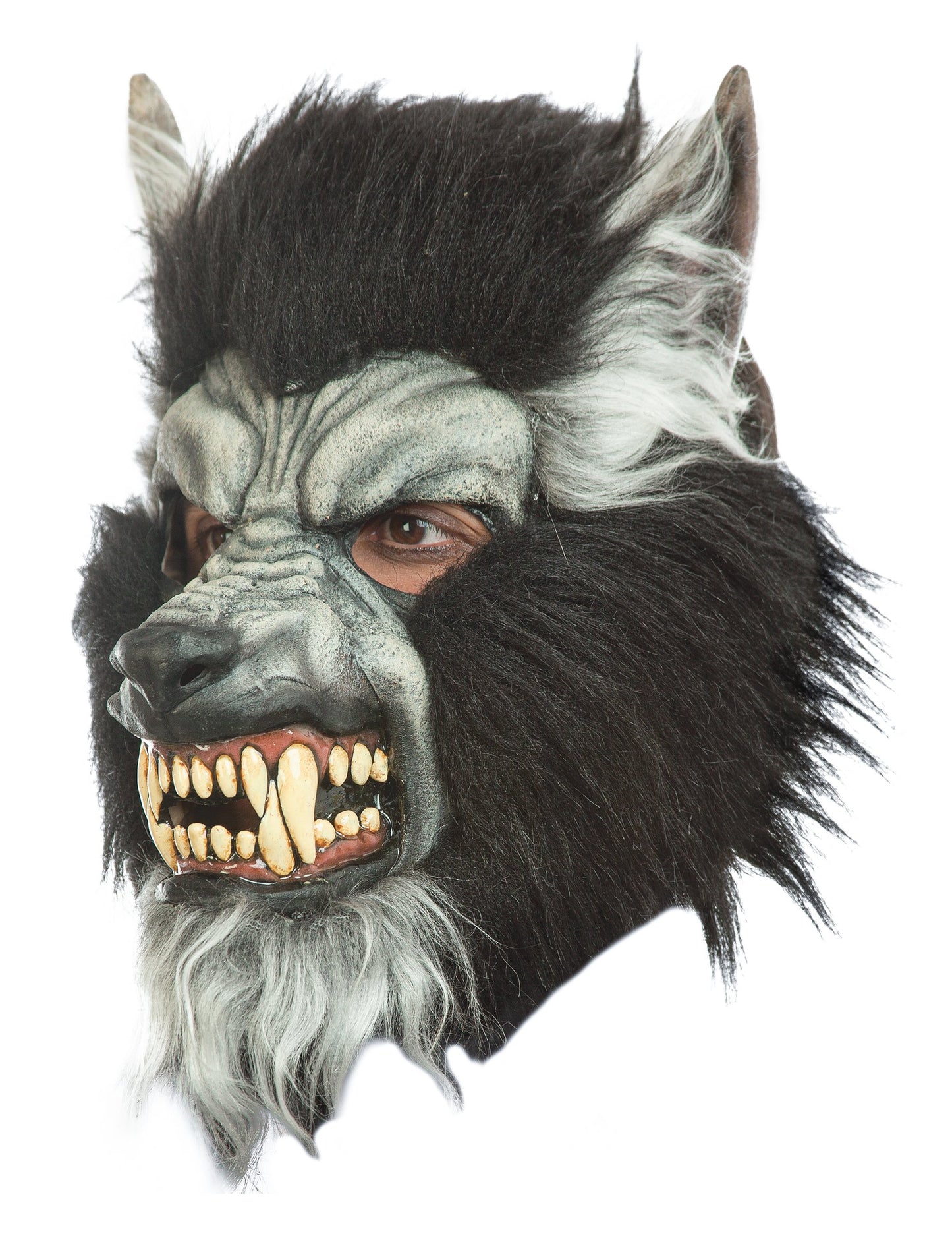 Puna maska vuk garou siva odrasla osoba