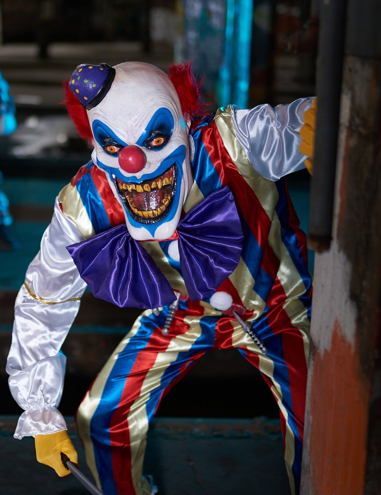 Zastrašujuća maska od lateksa