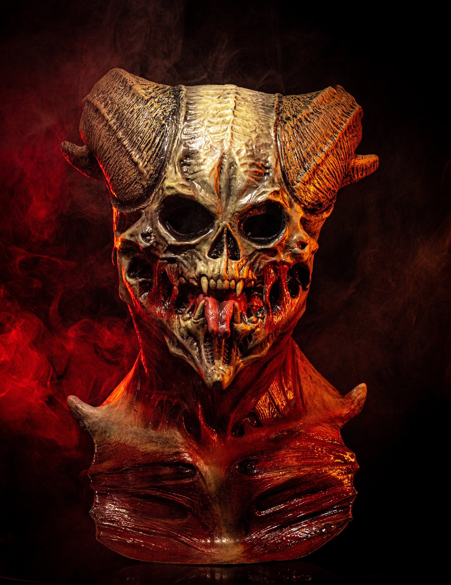 Đavolski kostur maska odrasli Noć vještica