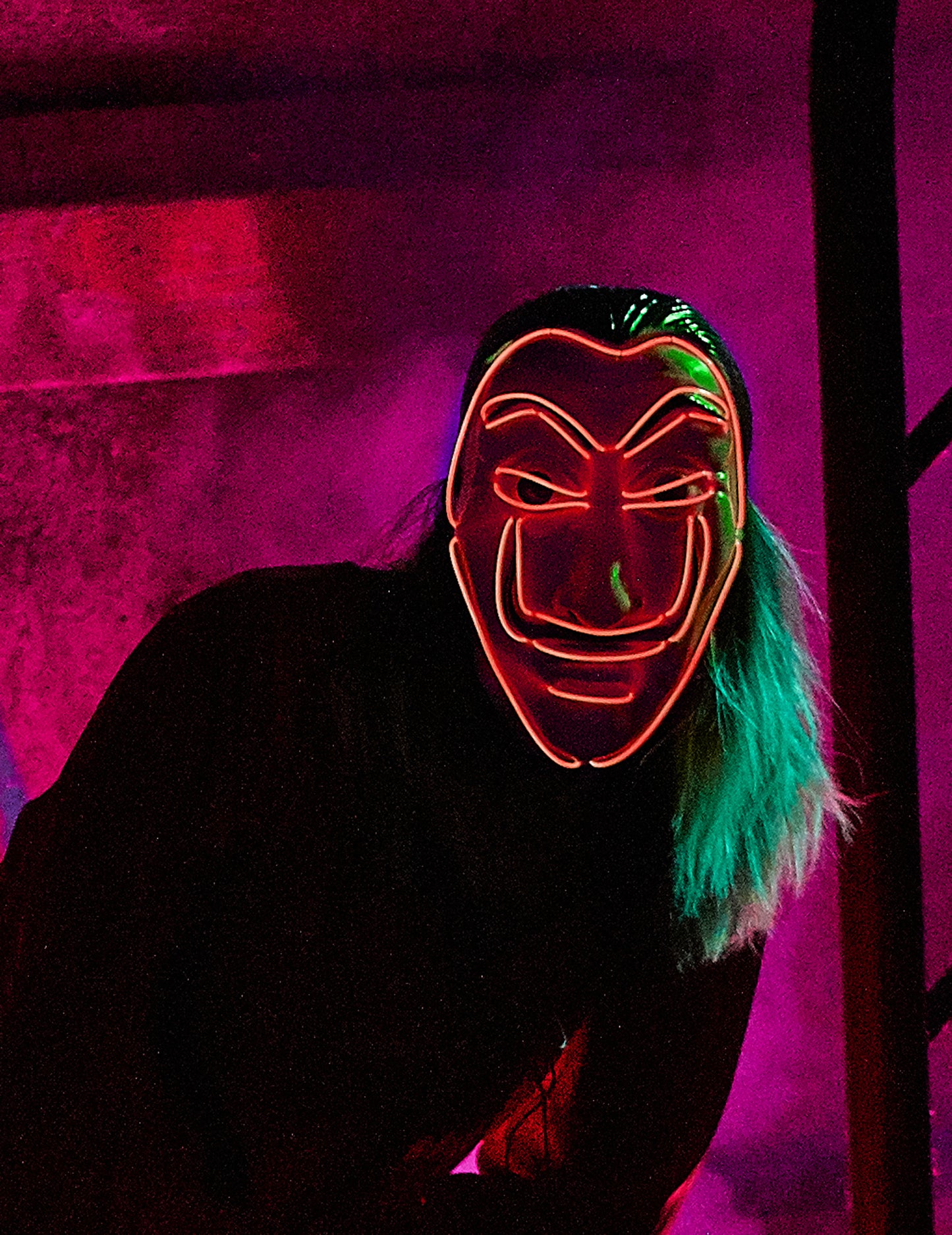 Odrasli Crveni lopov maska