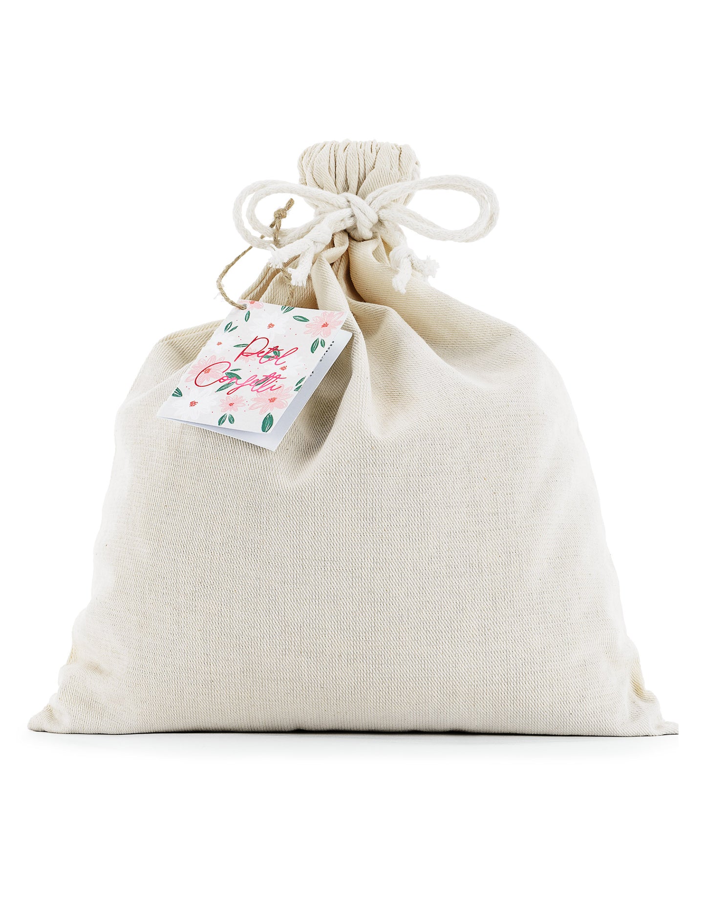 Velika vrećica suhih konfeta od prirodnog cvijeća, 400 g, ružičaste i narančaste boje