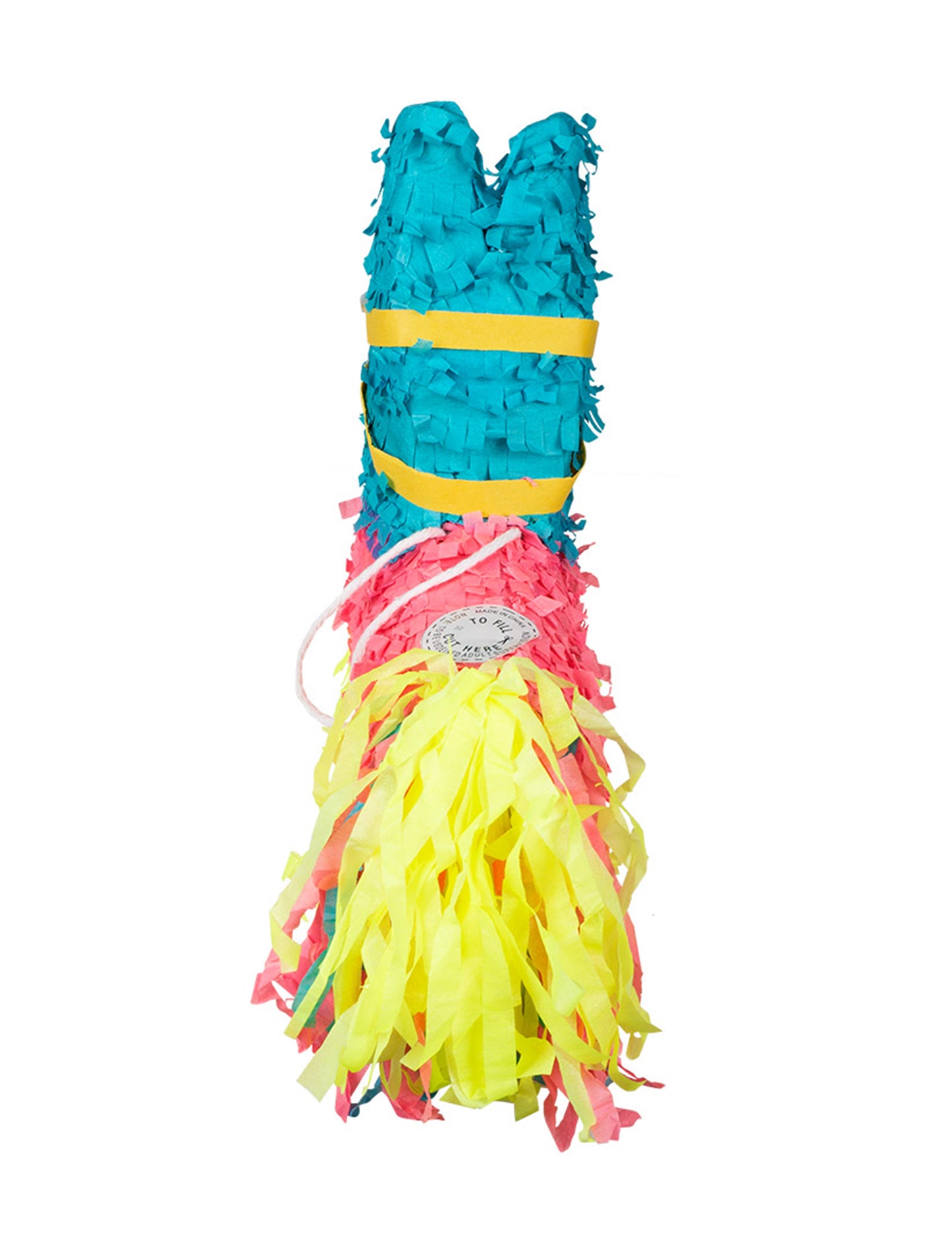 Mini Piñata raznobojni magarac 20 x 18 cm