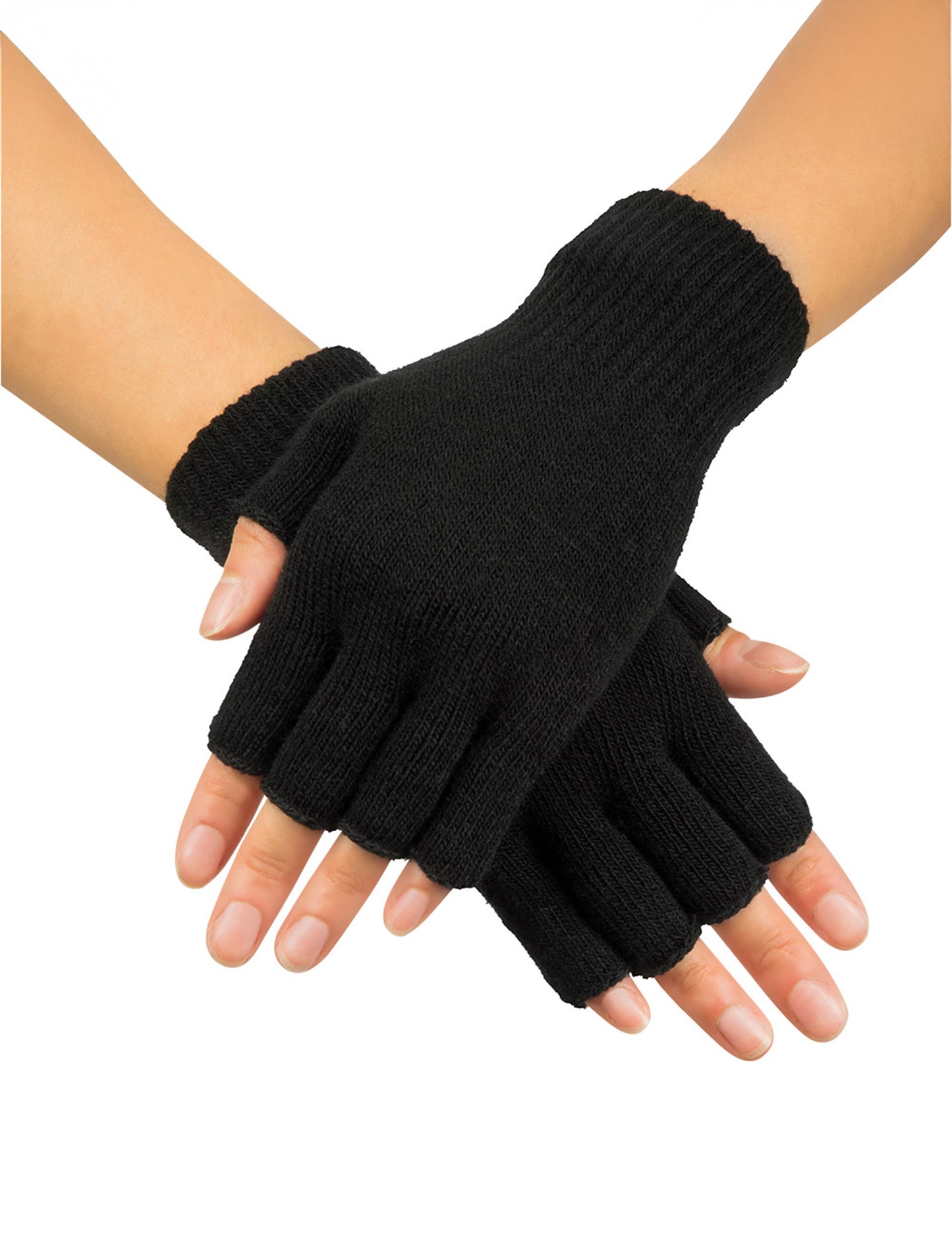 Odrasle crne rukavice