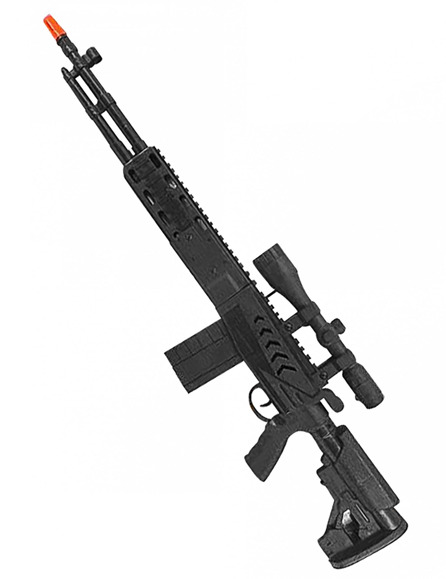 Crna dječja duga mitraljeza 71 cm