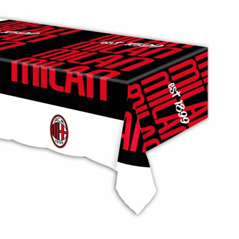 AC Milan™ papirnati stolnjak 120 x 180 cm