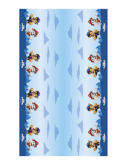 Plavi papirnati stolnjak Pat'patrouille™ 1,36 x 2,28 m