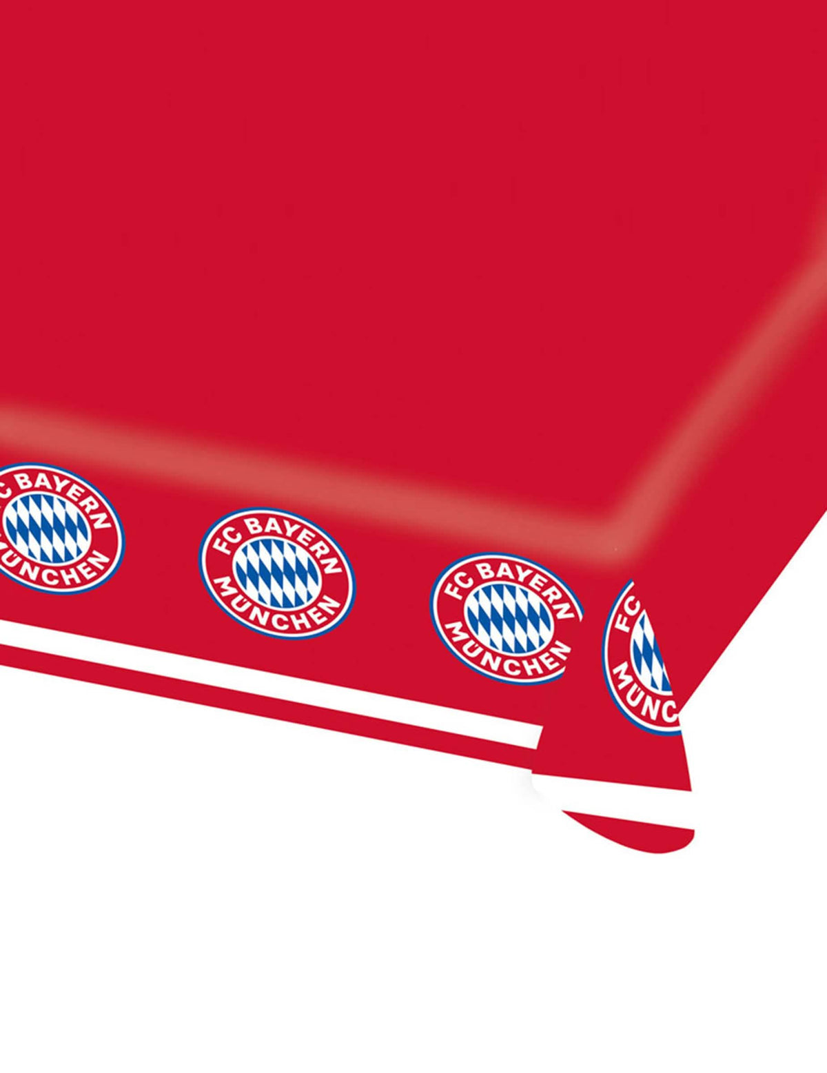 Papirnati stolnjak FC Bayern Munich za crvena zabavu s logotipima kluba