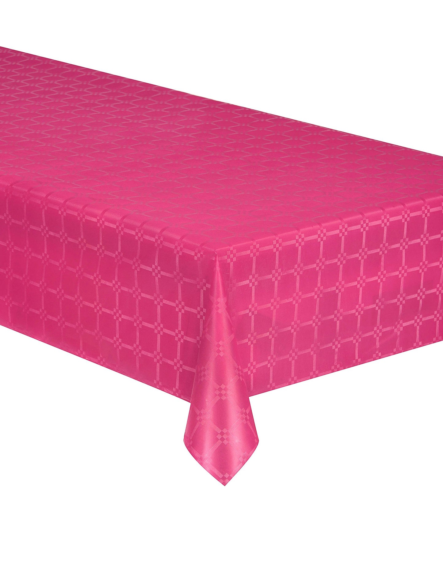 Damasia Fuchsia Damasia Papir Tablica Tablecloth 6 m