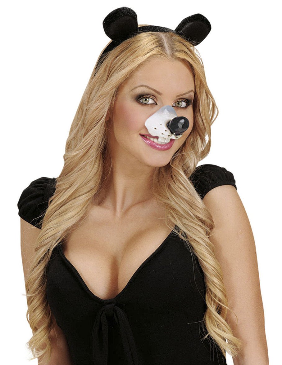 Pogled sprijeda na nosnu masku